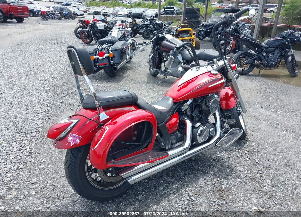 2009 YAMAHA XVS950 A VIN: JYAVN01E39A000613