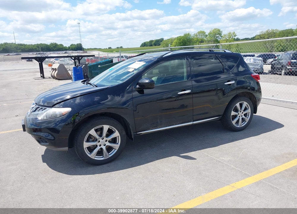 2014 NISSAN MURANO LE VIN: JN8AZ1MW7EW508201