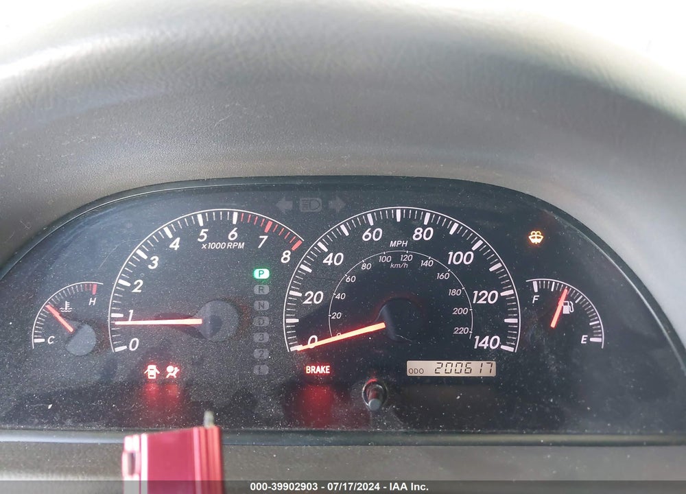 2006 TOYOTA CAMRY LE VIN: 4T1BE32K06U133185