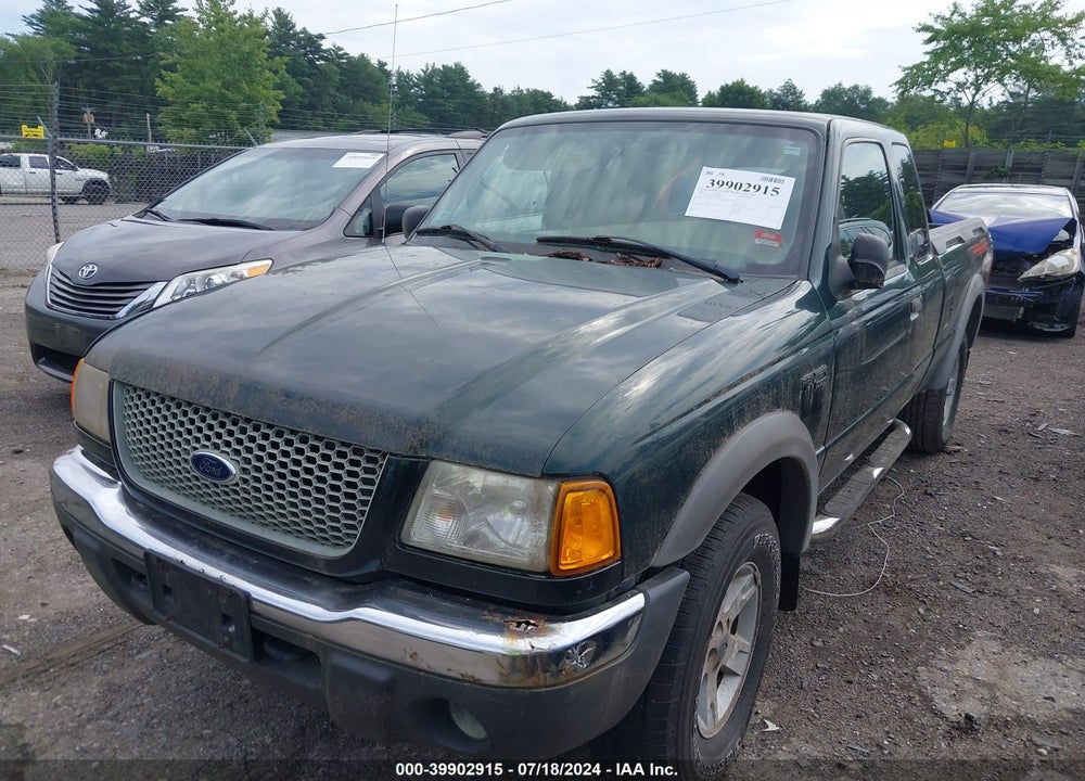 2002 FORD RANGER SUPER CAB VIN: 1FTZR45E92PB71851