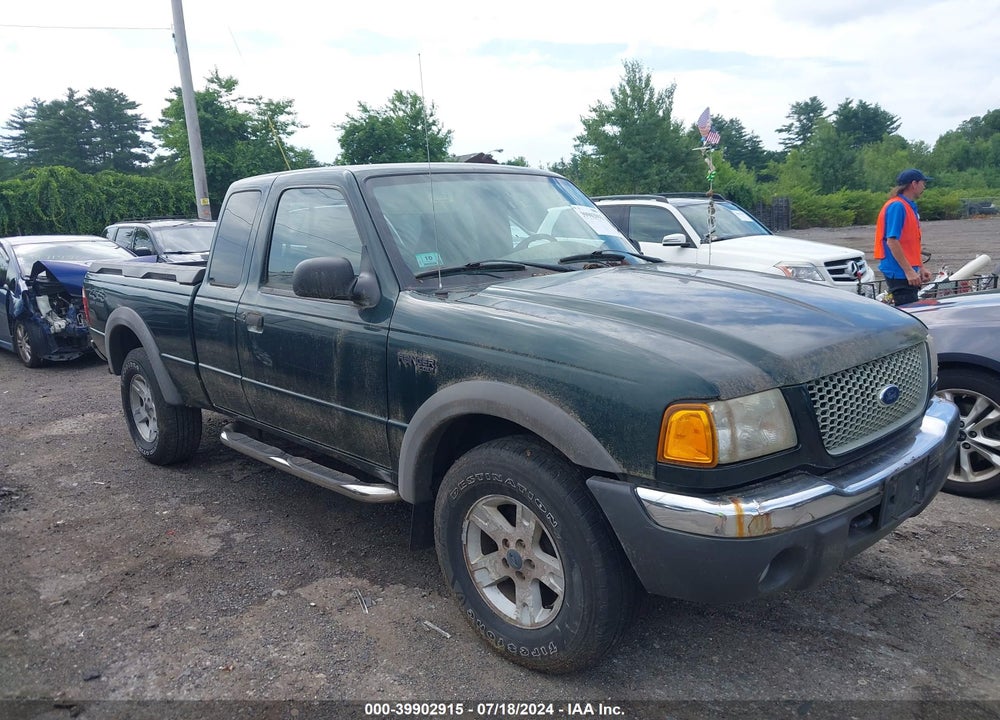 2002 FORD RANGER SUPER CAB VIN: 1FTZR45E92PB71851