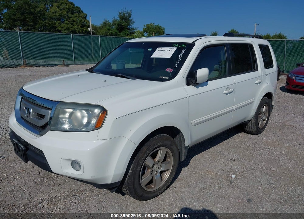 2011 HONDA PILOT EX-L VIN: 5FNYF3H53BB058563