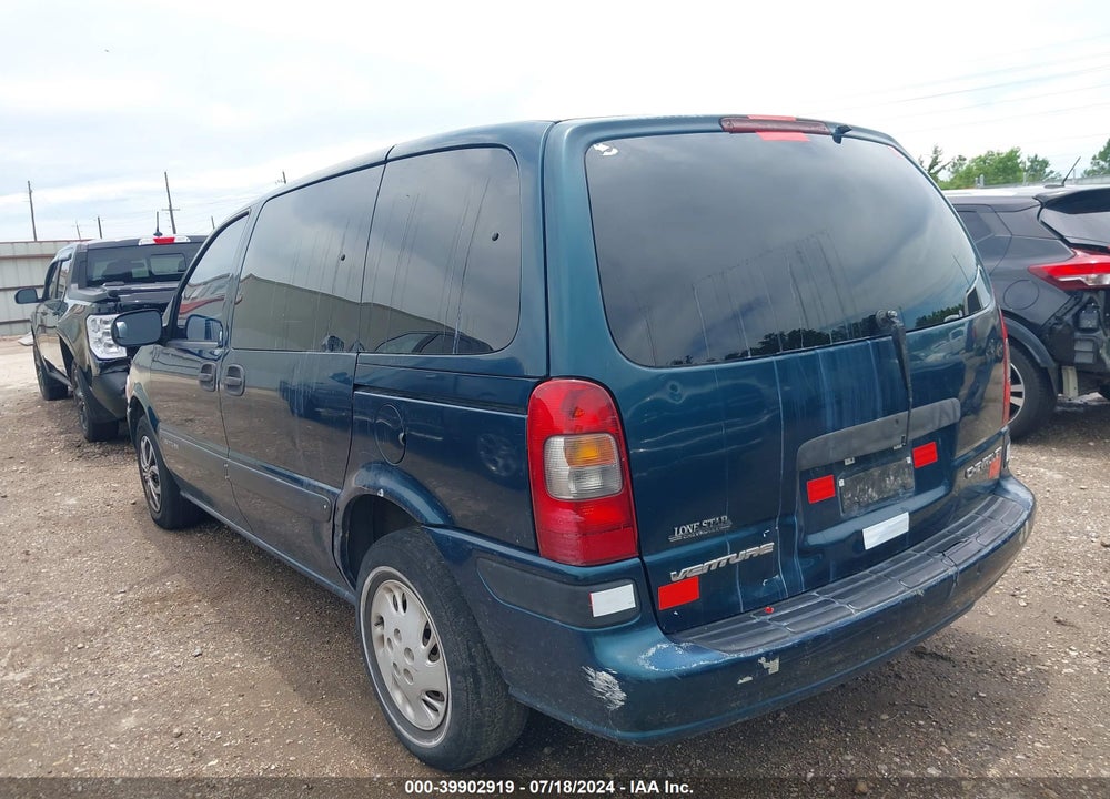 1999 CHEVROLET VENTURE VIN: 1GNDU03E4XD133822