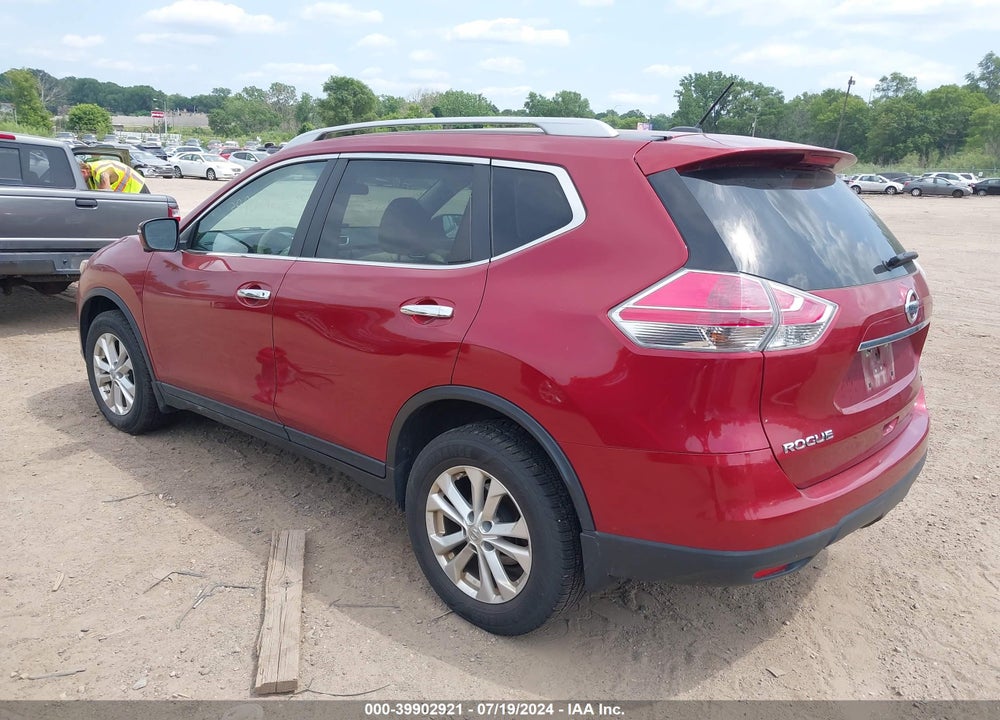 2015 NISSAN ROGUE SV VIN: 5N1AT2MV6FC921526