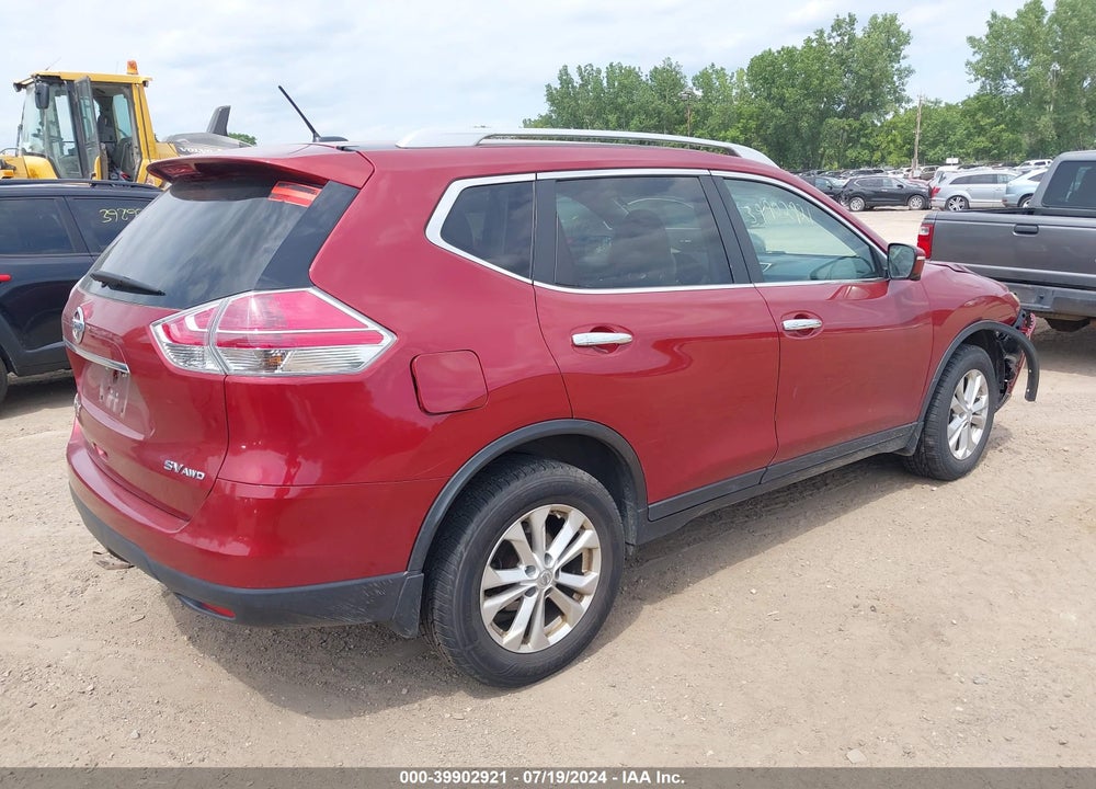 2015 NISSAN ROGUE SV VIN: 5N1AT2MV6FC921526