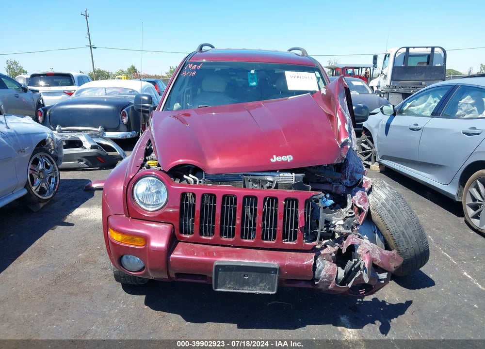 2003 JEEP LIBERTY LIMITED EDITION VIN: 1J4GL58K63W515766