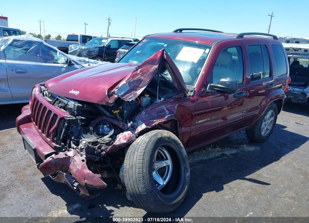 2003 JEEP LIBERTY LIMITED EDITION VIN: 1J4GL58K63W515766