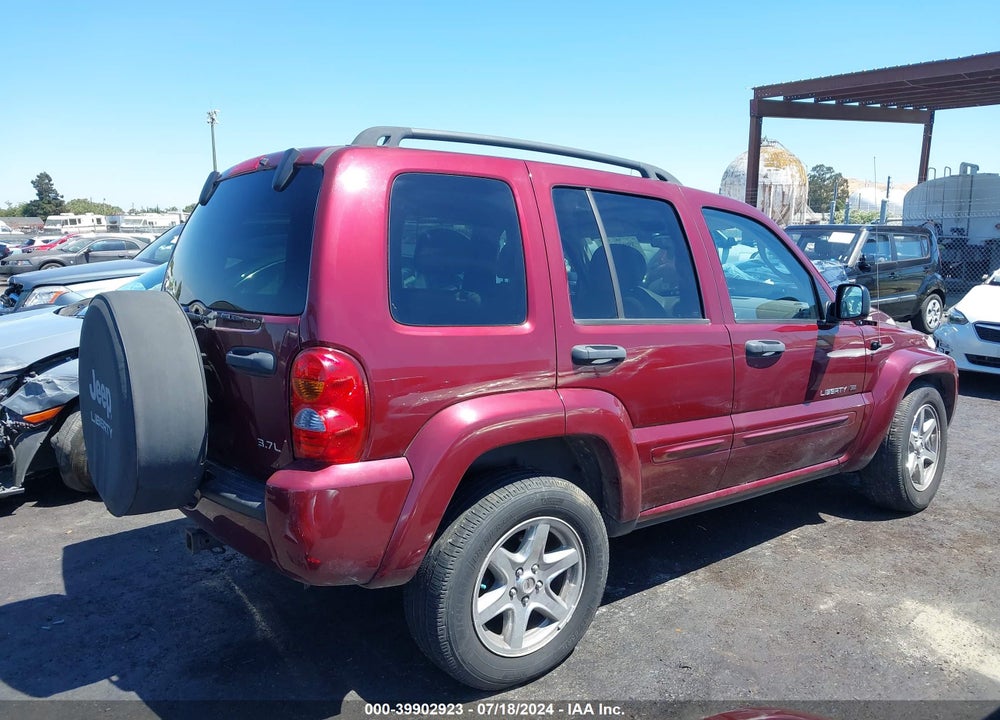 2003 JEEP LIBERTY LIMITED EDITION VIN: 1J4GL58K63W515766