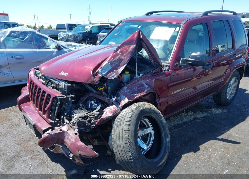 2003 JEEP LIBERTY LIMITED EDITION VIN: 1J4GL58K63W515766