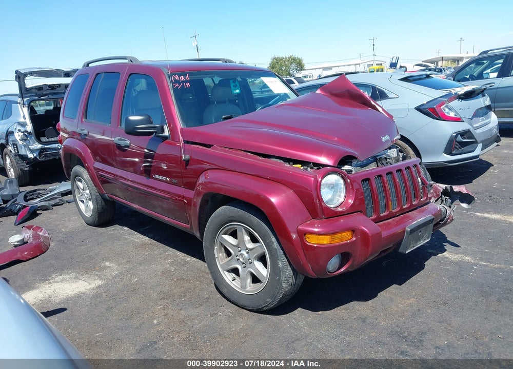 2003 JEEP LIBERTY LIMITED EDITION VIN: 1J4GL58K63W515766