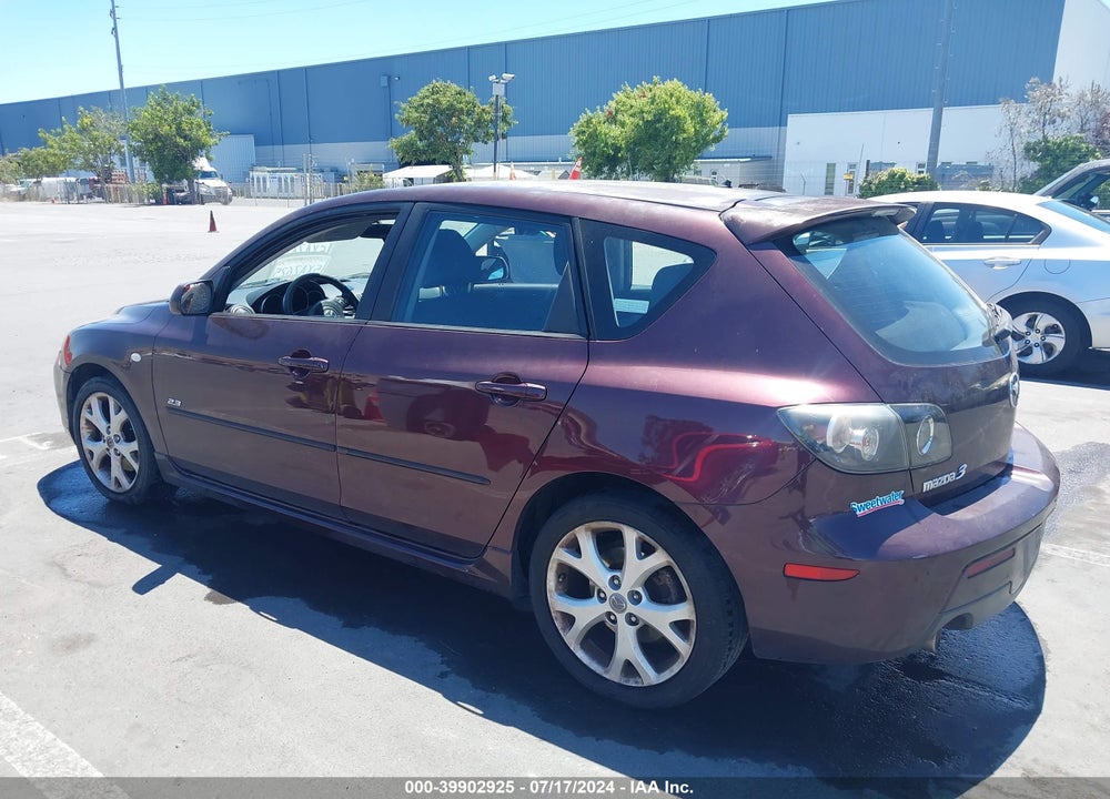 2007 MAZDA 3 S TOURING VIN: JM1BK344871638776