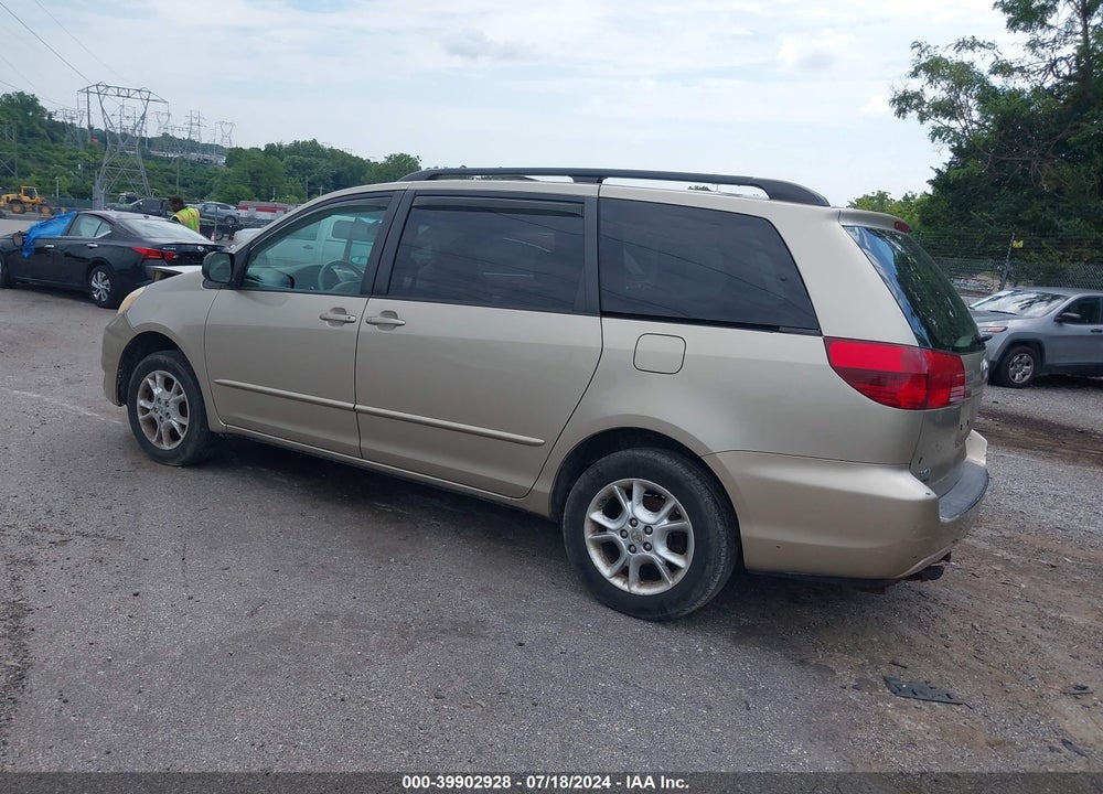 2005 TOYOTA SIENNA LE VIN: 5TDBA23CX5S044907