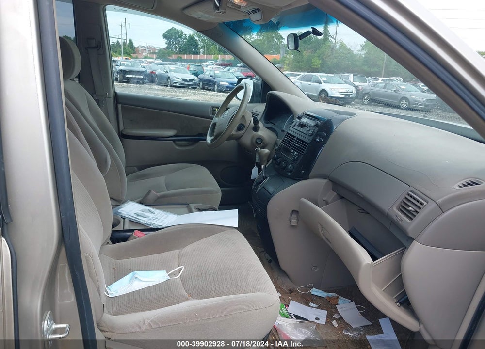 2005 TOYOTA SIENNA LE VIN: 5TDBA23CX5S044907