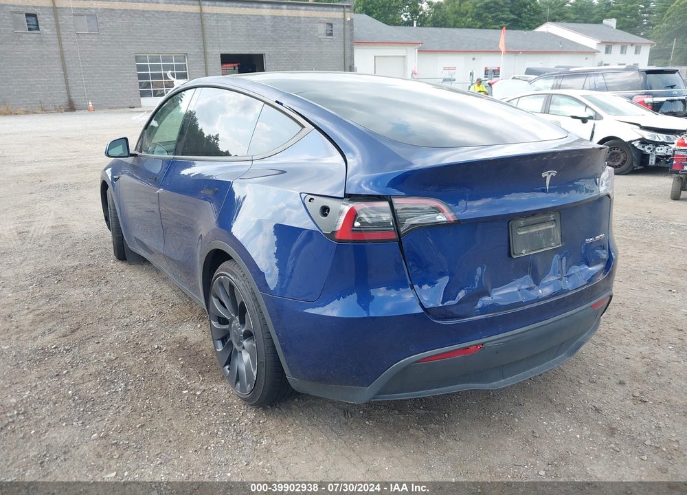 2022 TESLA MODEL Y PERFORMANCE DUAL MOTOR ALL-WHEEL DRIVE VIN: 7SAYGDEF7NF372563