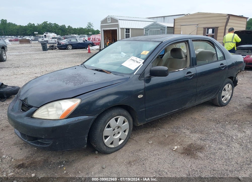 2004 MITSUBISHI LANCER ES VIN: JA3AJ26E64U018175
