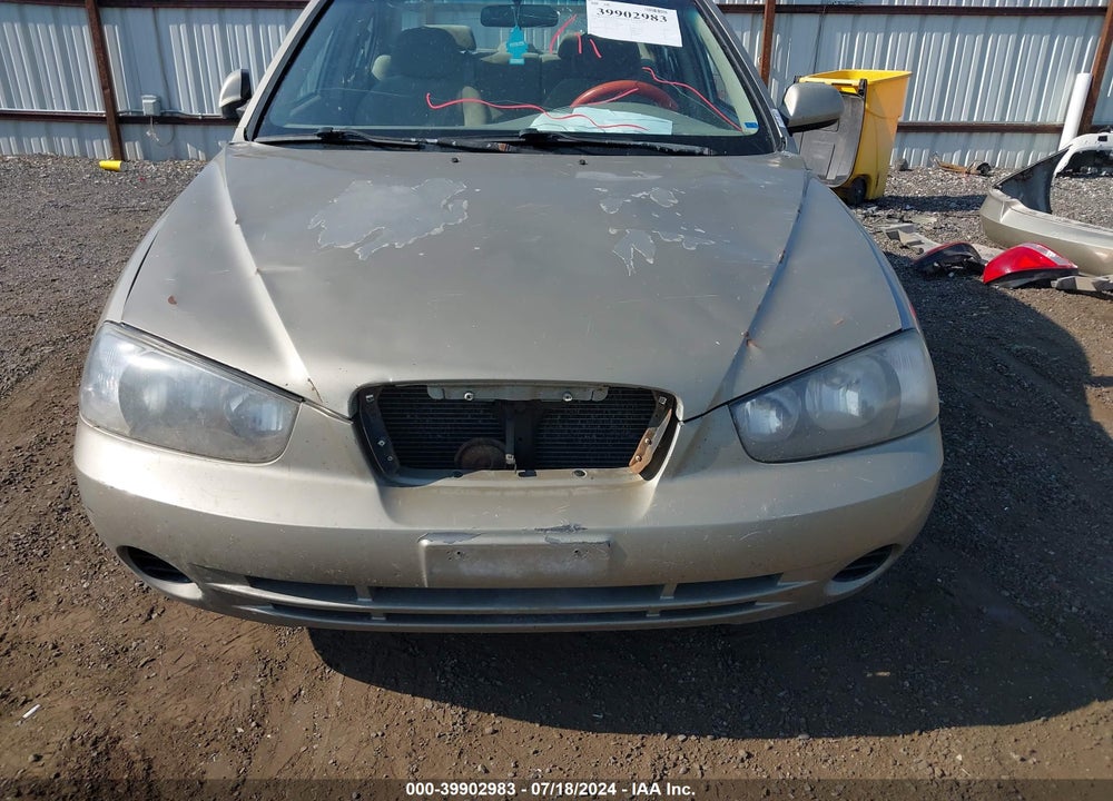 2001 HYUNDAI ELANTRA GLS VIN: KMHDN45D71U226838