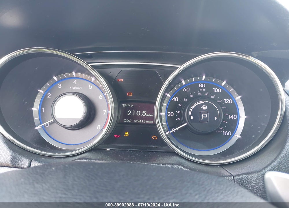 2012 HYUNDAI SONATA LIMITED 2.0T VIN: 5NPEC4AB2CH459896