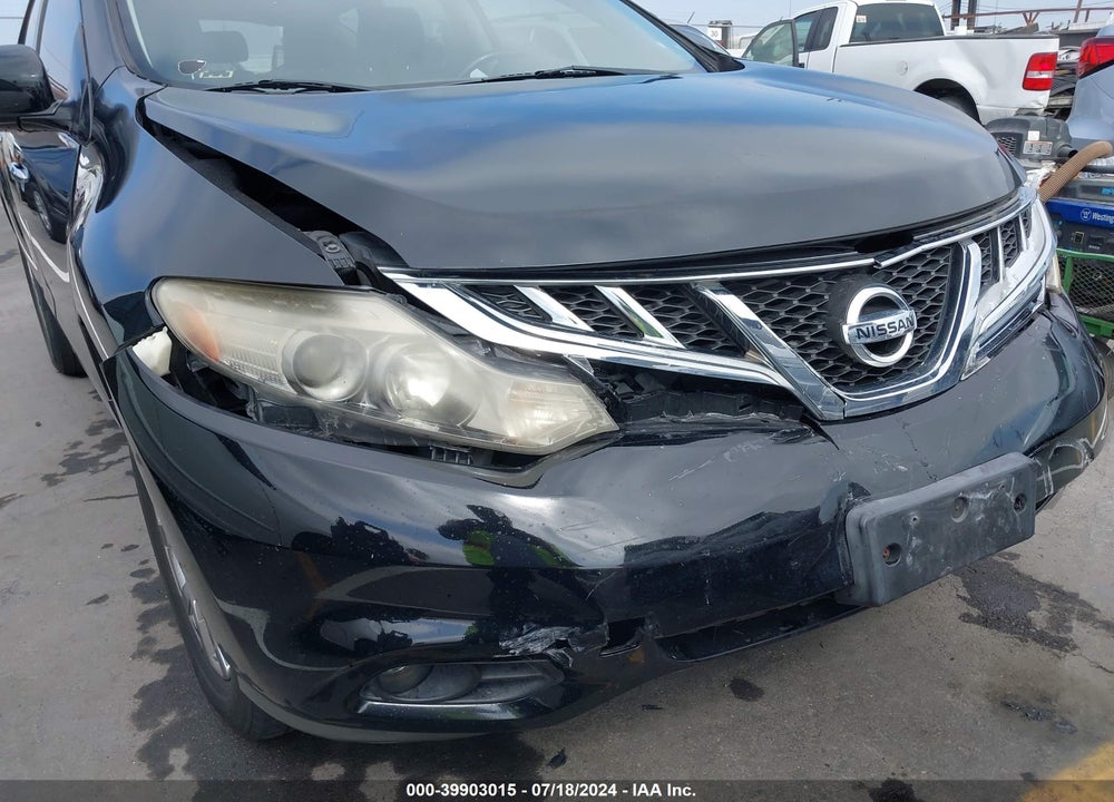 2012 NISSAN MURANO SL VIN: JN8AZ1MU5CW101554