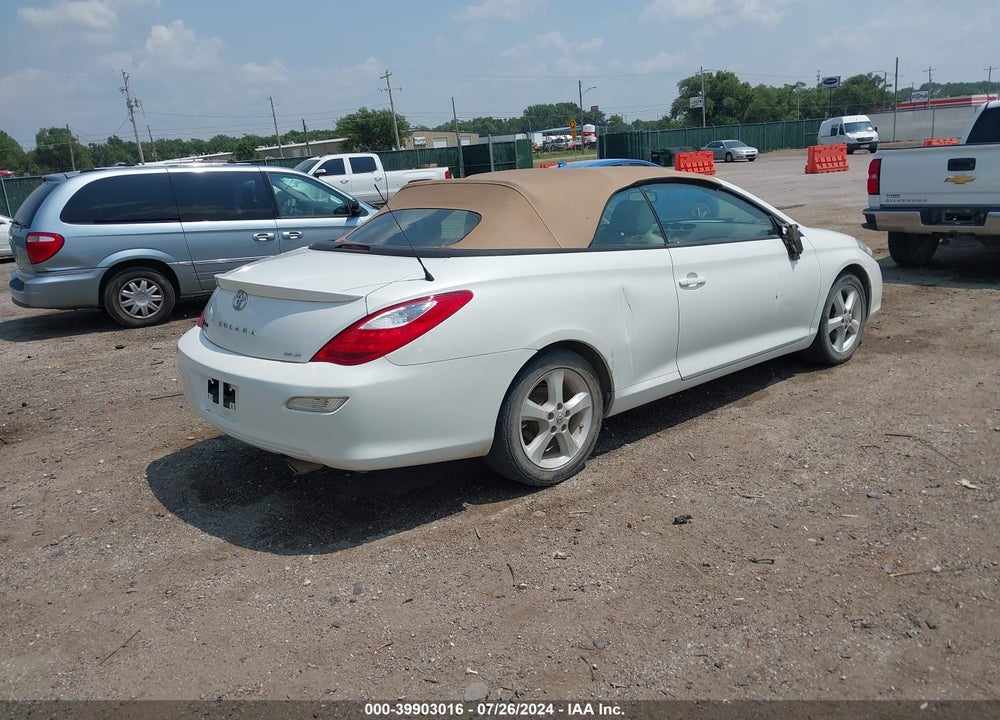 2008 TOYOTA CAMRY SOLARA SLE VIN: 4T1FA38P38U157810