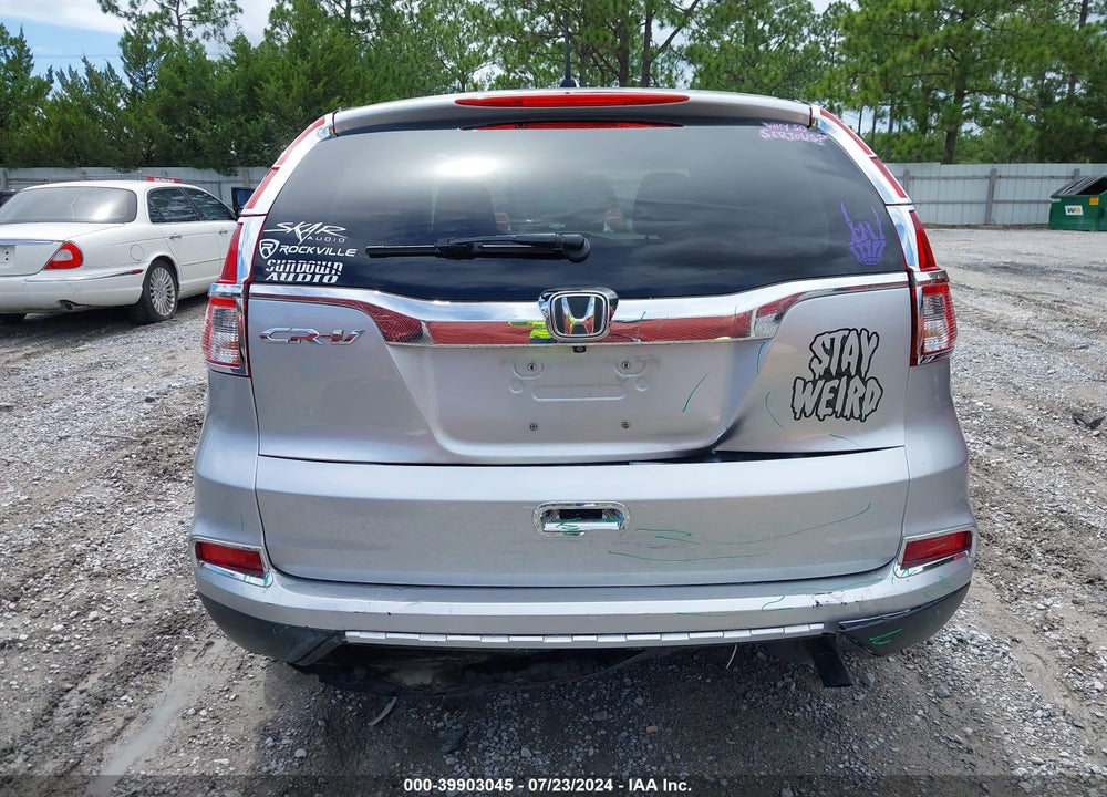 2015 HONDA CR-V EX VIN: 3CZRM3H58FG704474