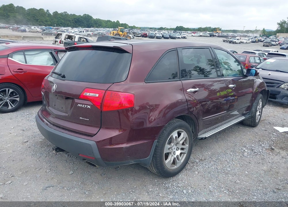 2007 ACURA MDX TECHNOLOGY PACKAGE VIN: 2HNYD28417H527040