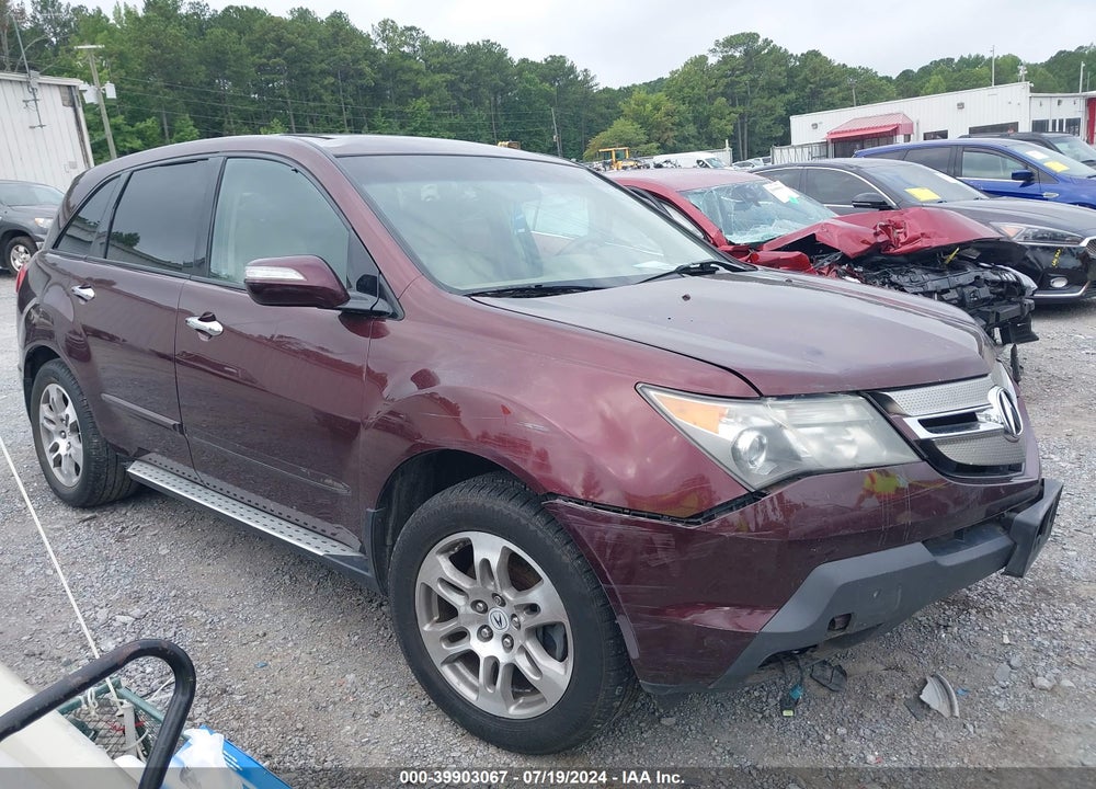2007 ACURA MDX TECHNOLOGY PACKAGE VIN: 2HNYD28417H527040