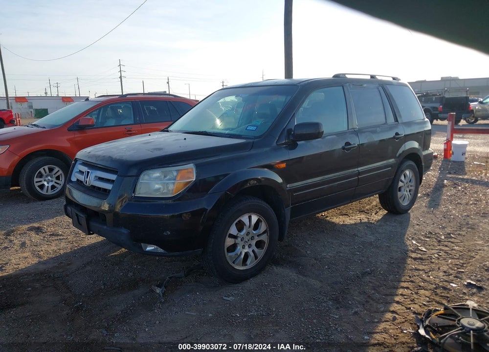 2006 HONDA PILOT EX-L VIN: 5FNYF28776B045817