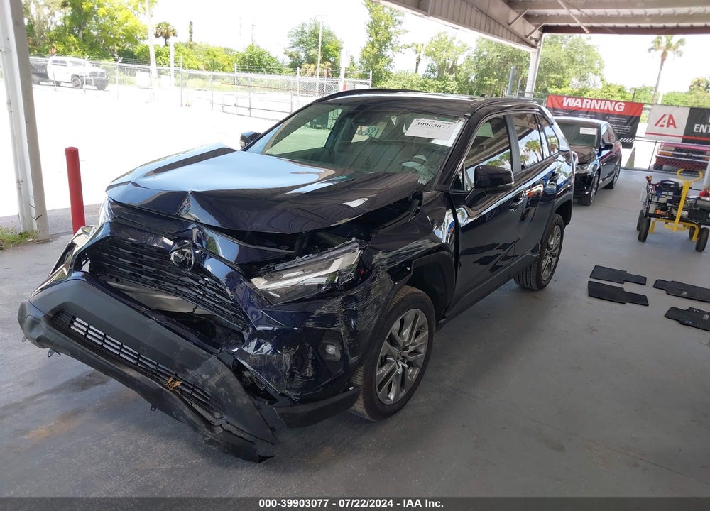 2022 TOYOTA RAV4 XLE PREMIUM VIN: 2T3C1RFV4NW224330