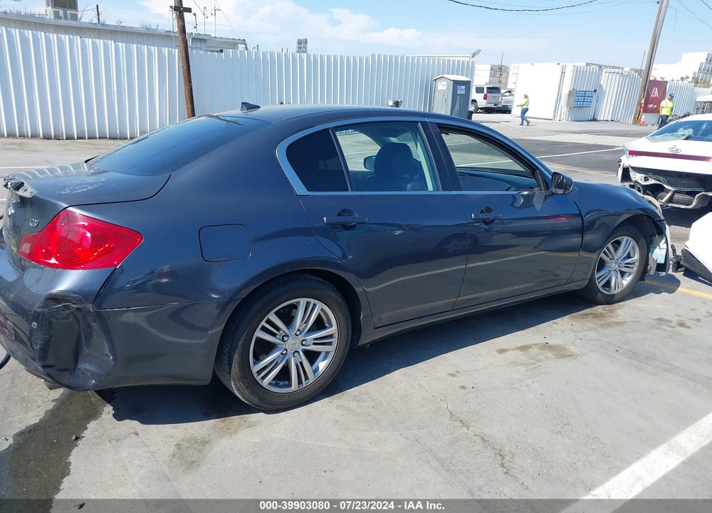 2010 INFINITI G37 JOURNEY VIN: JN1CV6APXAM404322