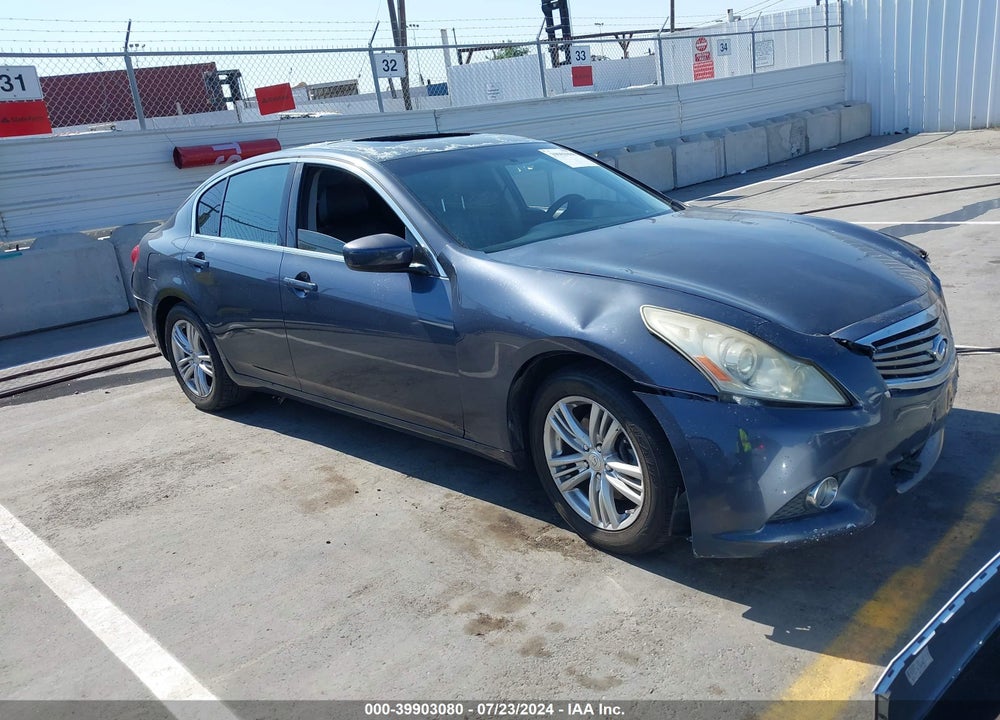 2010 INFINITI G37 JOURNEY VIN: JN1CV6APXAM404322