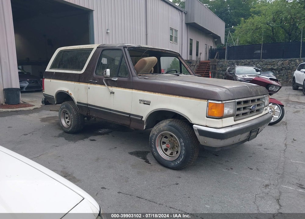 1988 FORD BRONCO U100 VIN: 1FMEU15N8JLA70877