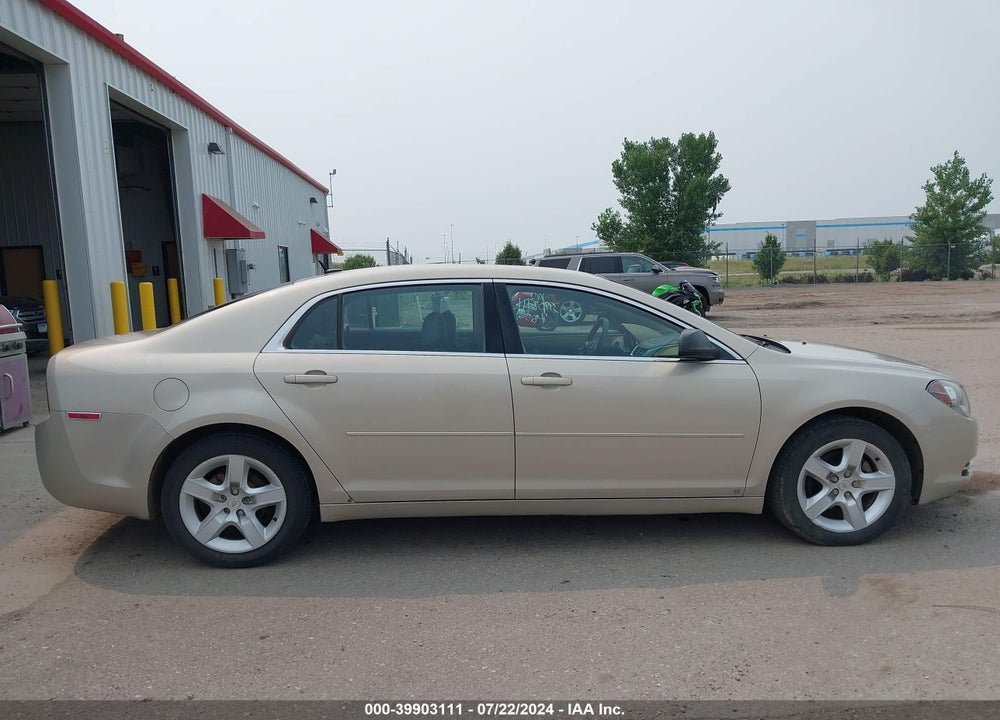 2009 CHEVROLET MALIBU LS VIN: 1G1ZG57B89F173761