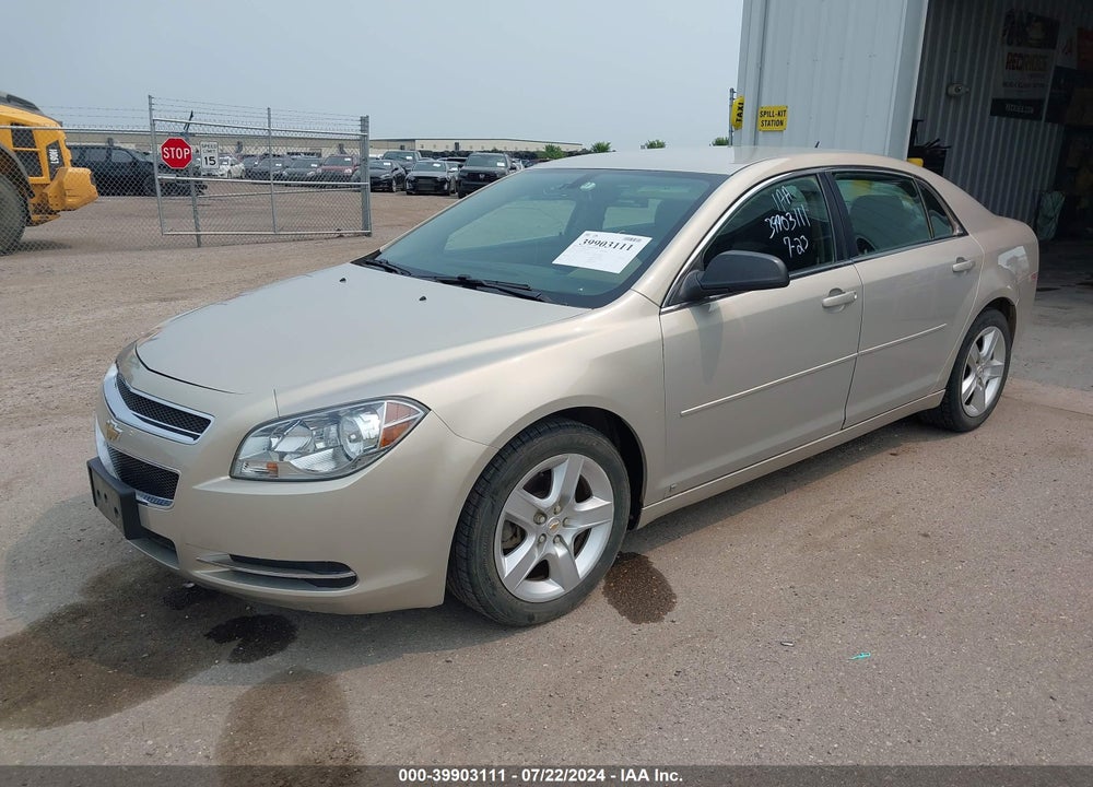 2009 CHEVROLET MALIBU LS VIN: 1G1ZG57B89F173761
