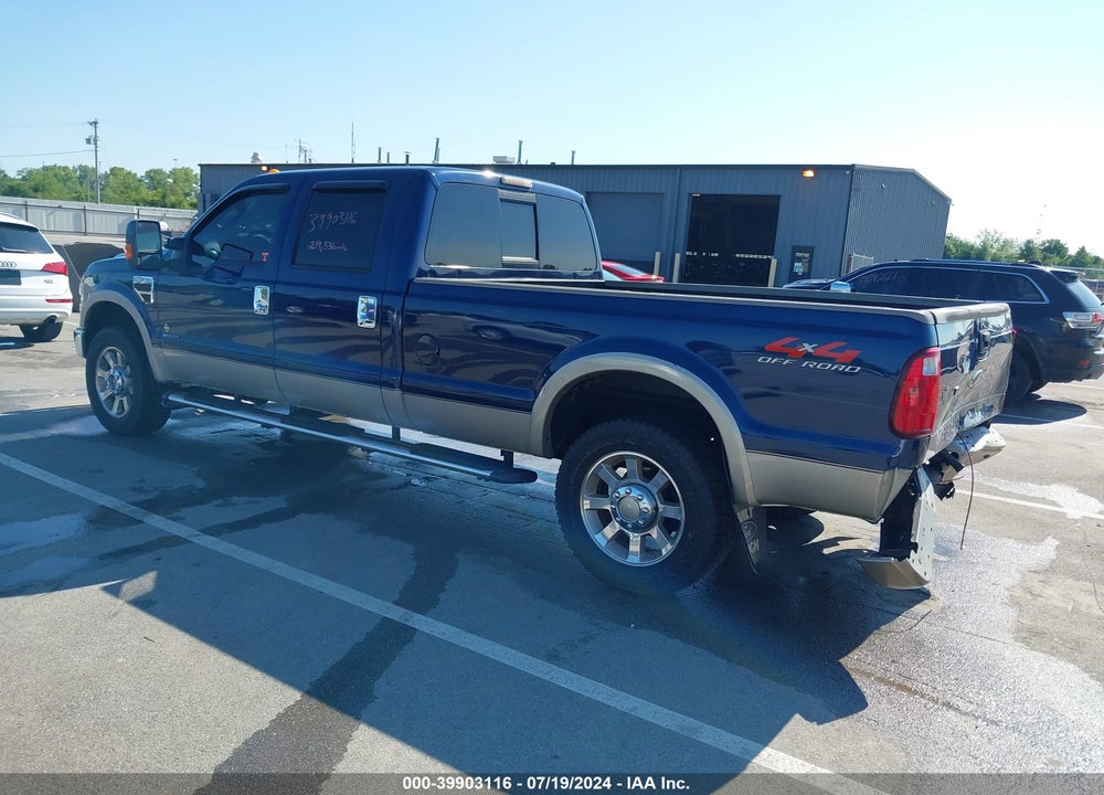2008 FORD F-250 FX4/HARLEY-DAVIDSON/KING RANCH/LARIAT/XL/XLT VIN: 1FTSW21R18ED35718