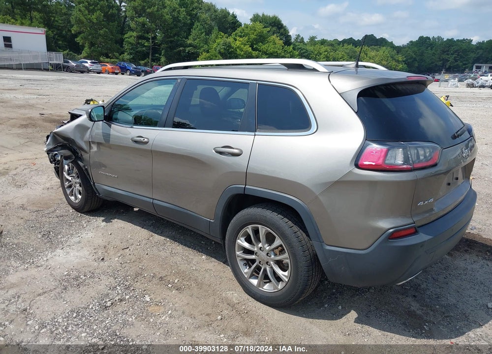 2019 JEEP CHEROKEE LATITUDE PLUS 4X4 VIN: 1C4PJMLXXKD234444