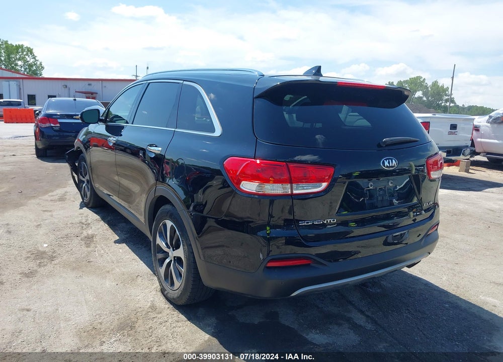 2018 KIA SORENTO 3.3L EX VIN: 5XYPH4A54JG368332