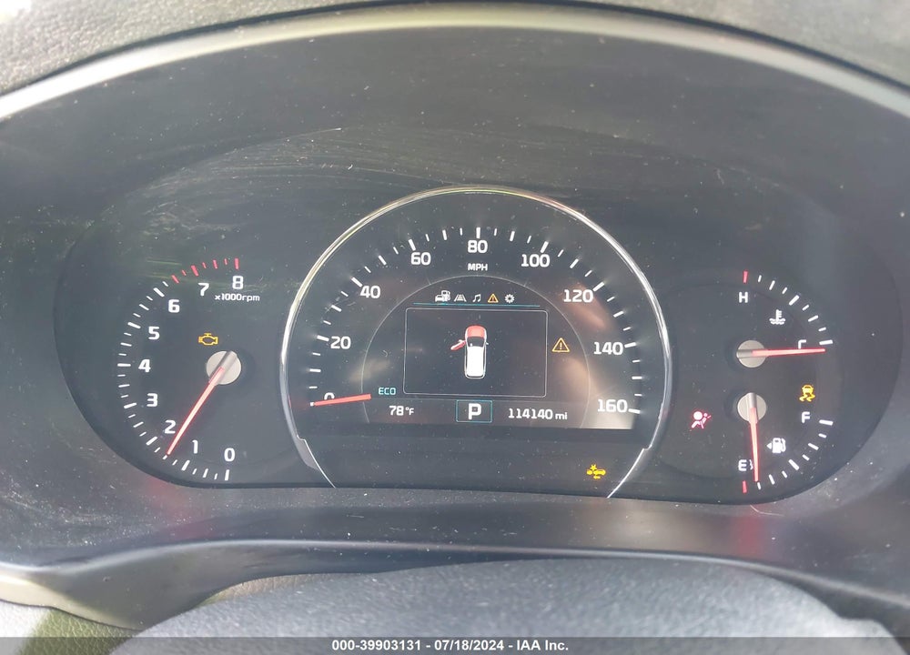 2018 KIA SORENTO 3.3L EX VIN: 5XYPH4A54JG368332
