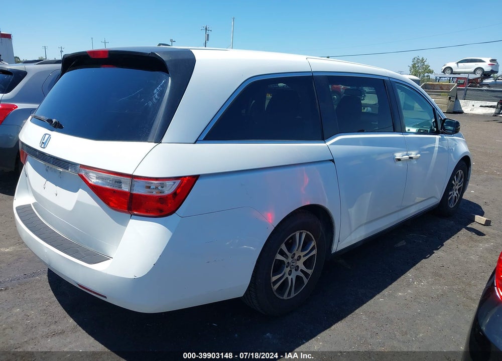 2013 HONDA ODYSSEY EX-L VIN: 5FNRL5H6XDB035396