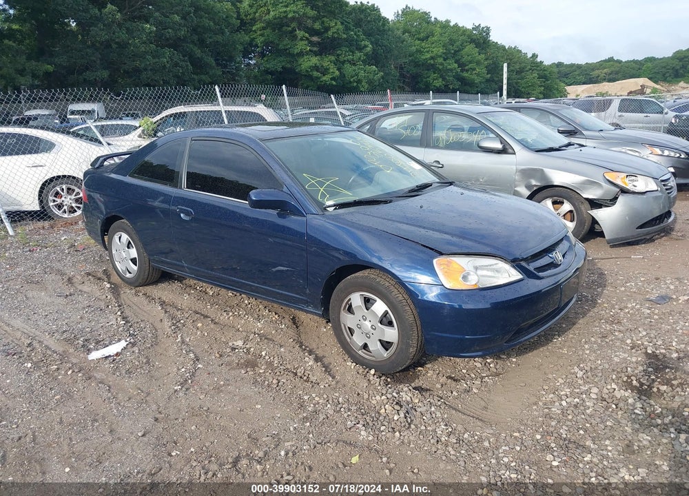 2002 HONDA CIVIC EX VIN: 1HGEM22982L057888