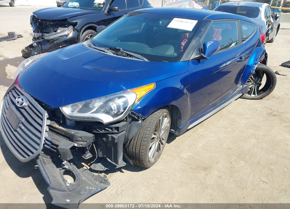 2016 HYUNDAI VELOSTER TURBO R-SPEC VIN: KMHTC6AE9GU286169