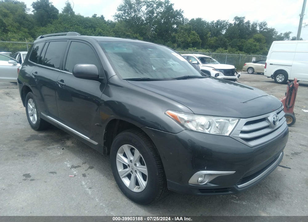 2012 TOYOTA HIGHLANDER SE V6 VIN: 5TDZK3EH1CS076541