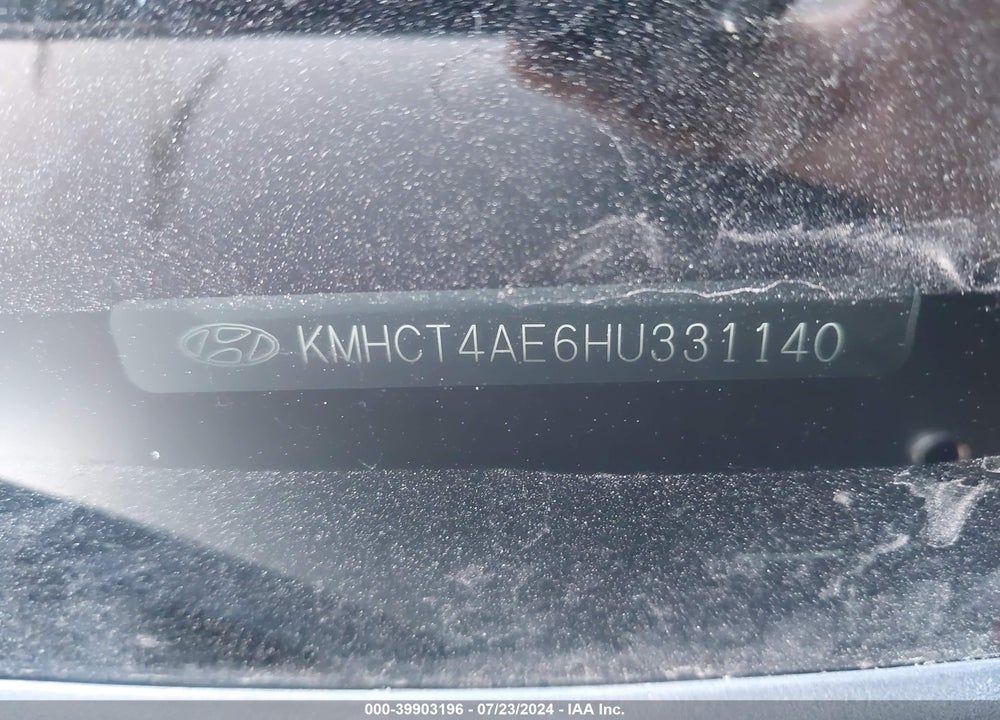 2017 HYUNDAI ACCENT VALUE EDITION VIN: KMHCT4AE6HU331140