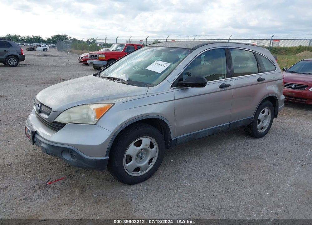 2007 HONDA CR-V LX VIN: JHLRE38347C068287
