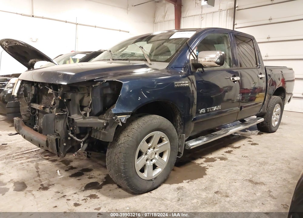 2011 NISSAN TITAN SV VIN: 1N6AA0EC5BN321491