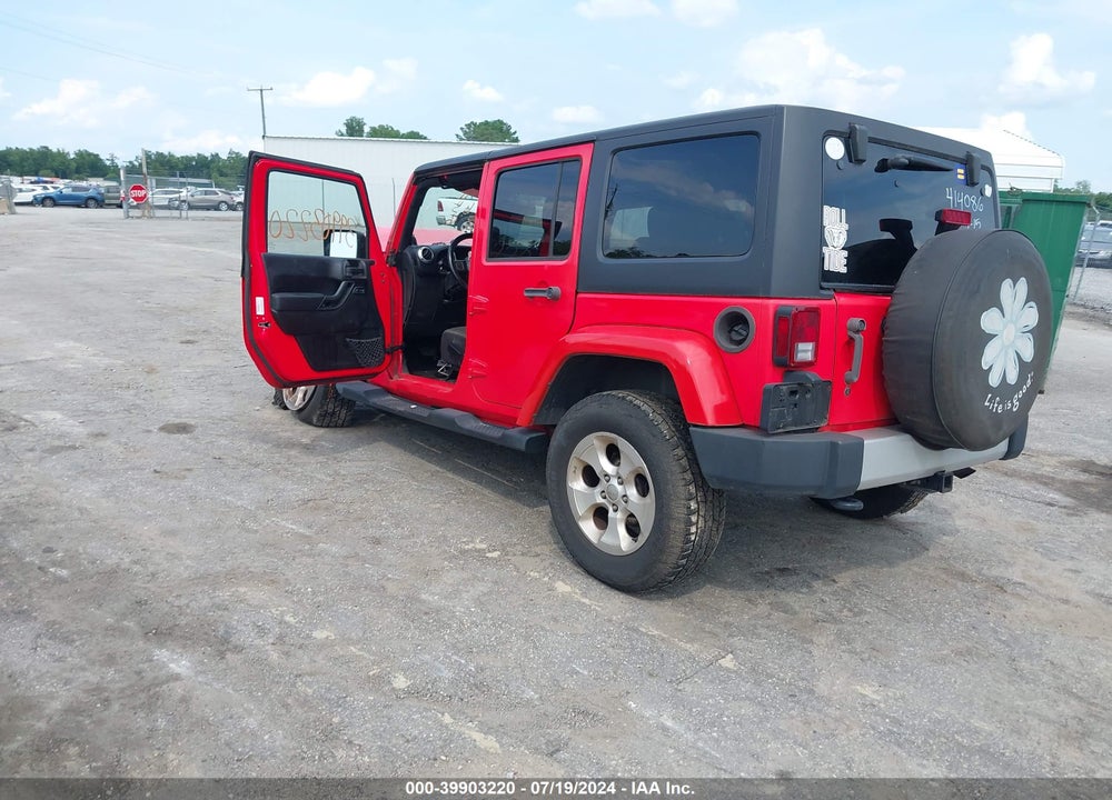 2013 JEEP WRANGLER UNLIMITED SAHARA VIN: 1C4BJWEGXDL579677