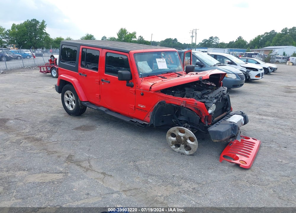 2013 JEEP WRANGLER UNLIMITED SAHARA VIN: 1C4BJWEGXDL579677