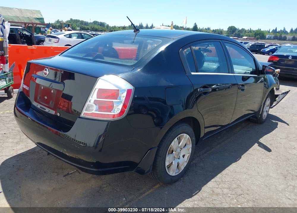 2008 NISSAN SENTRA VIN: 3N1AB61E18L688216