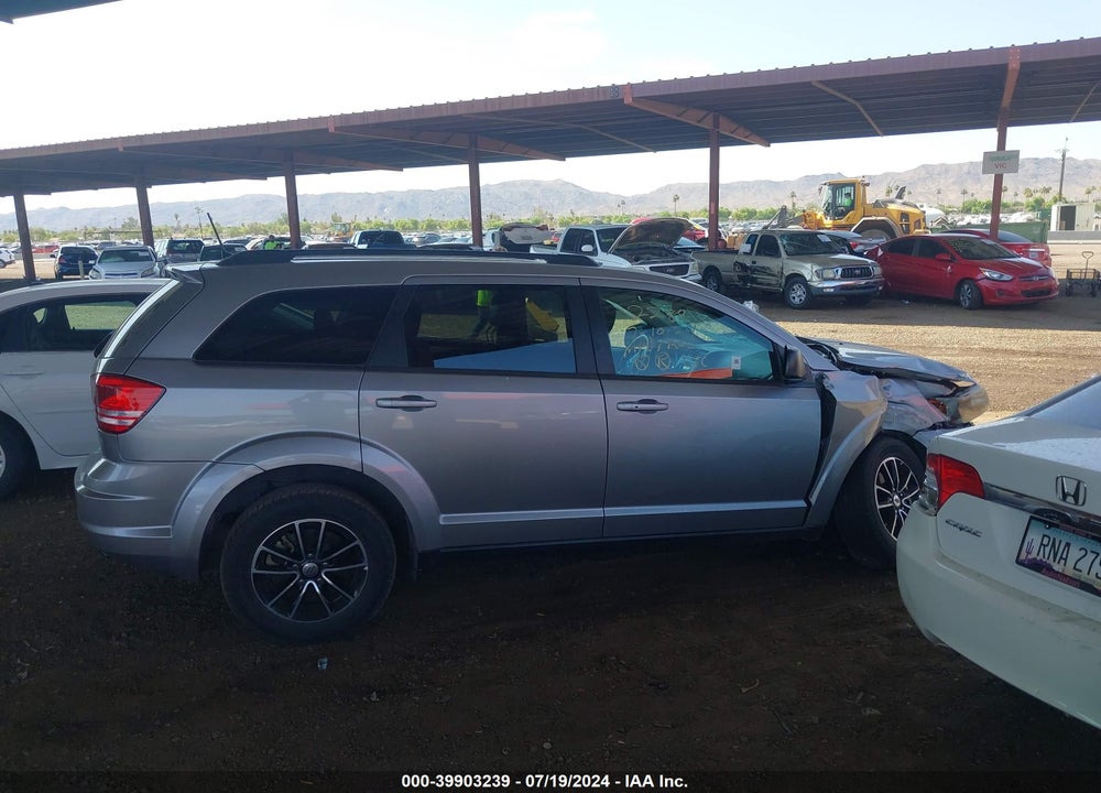 2018 DODGE JOURNEY SE VIN: 3C4PDCAB1JT497861