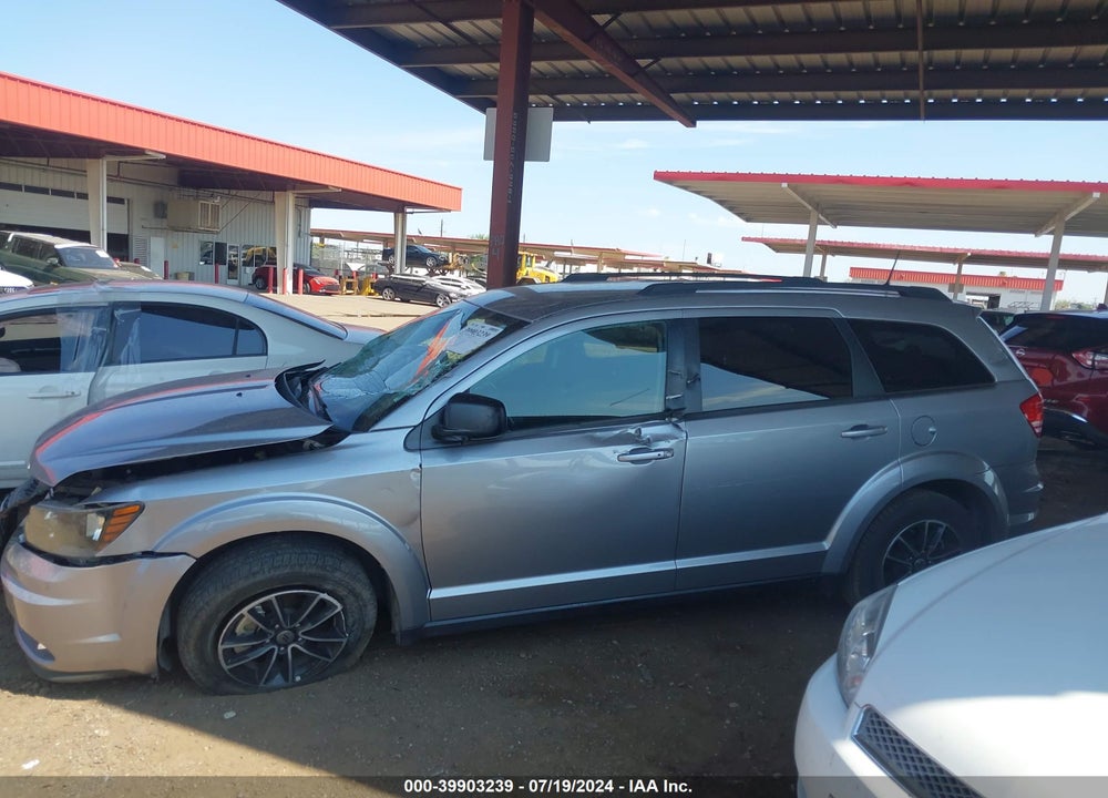 2018 DODGE JOURNEY SE VIN: 3C4PDCAB1JT497861