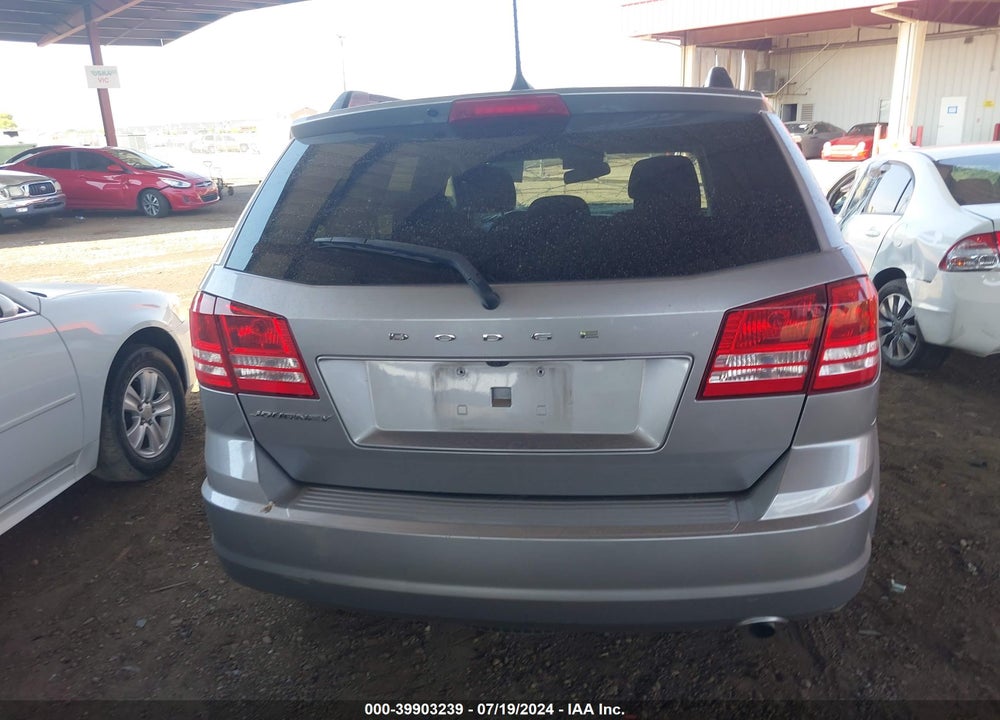 2018 DODGE JOURNEY SE VIN: 3C4PDCAB1JT497861